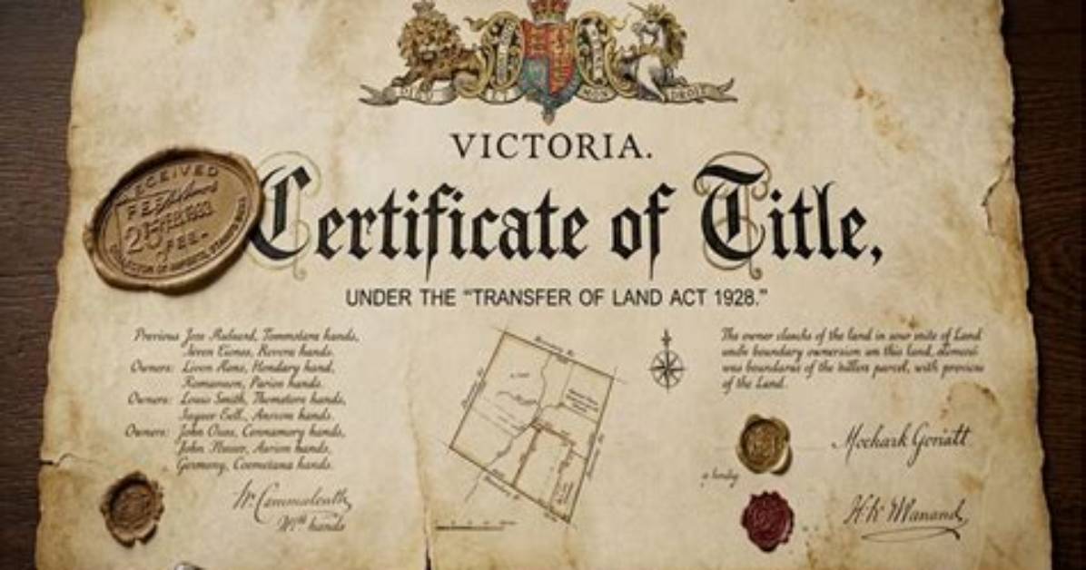When Is Title Conveyed?