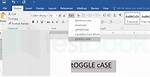 When Is Toggle Case Used?