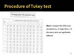 When Is Tukey Test Used?