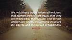 When It Becomes Self Evident?