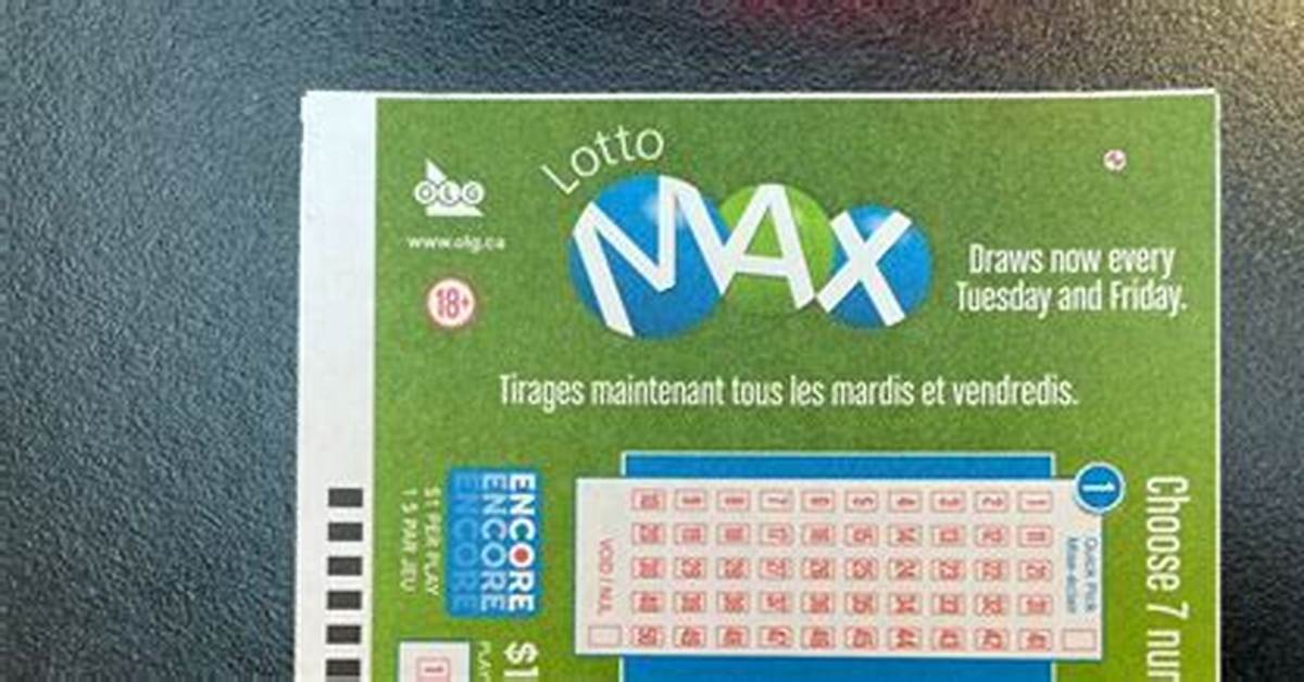When Lotto Max Draw Time?