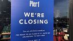 When Pier 1 Closing?