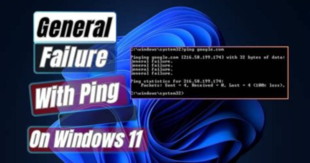 When Pinging General Failure?