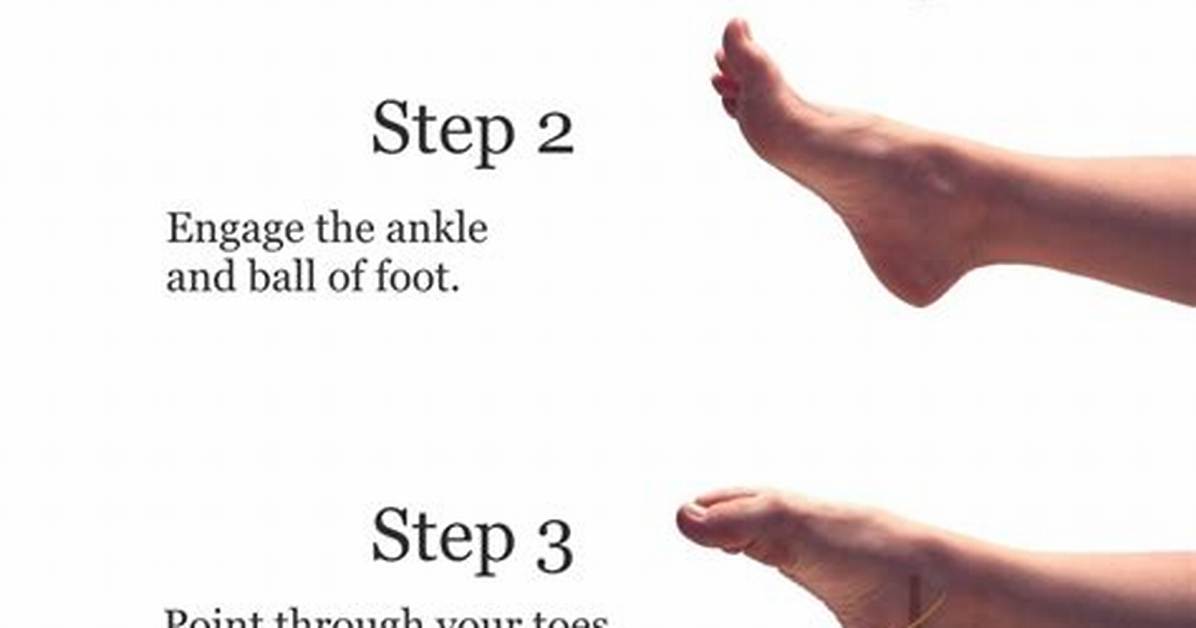 When Pointing Your Toes?