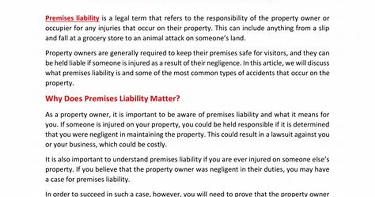When Premises Are Acceptable?