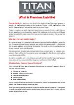 When Premises Are Acceptable?