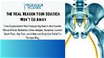 When Sciatica Won't Go Away?
