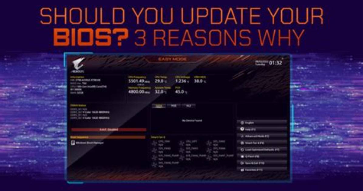 When Should I Update Bios?