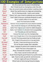 When Should Interjections Be Used?