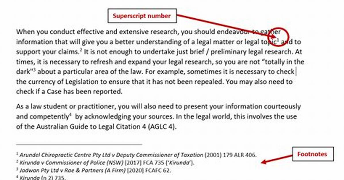 When Should Superscript Be Used?