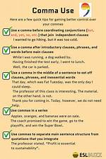 When Should You Use Commas?