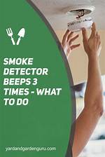 When Smoke Detector Beeps?
