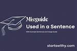 When Someone Is Misguide?