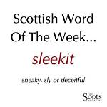 When Someone Is Sleekit?