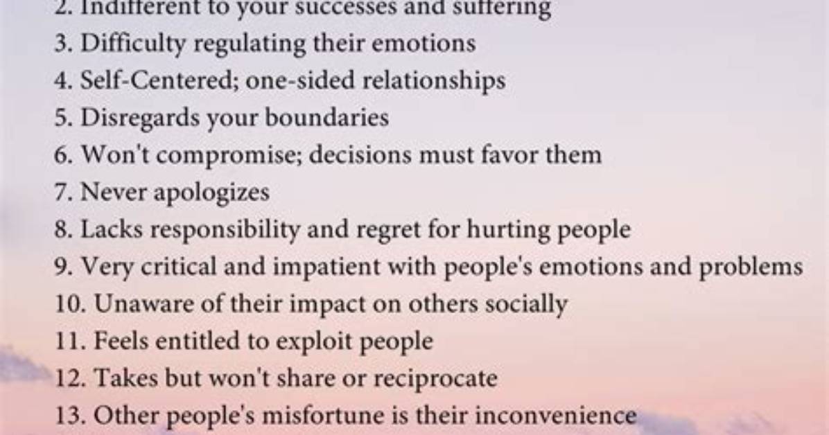 When Someone Lacks Empathy?