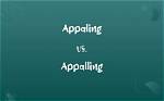 When Something Is Appalling?