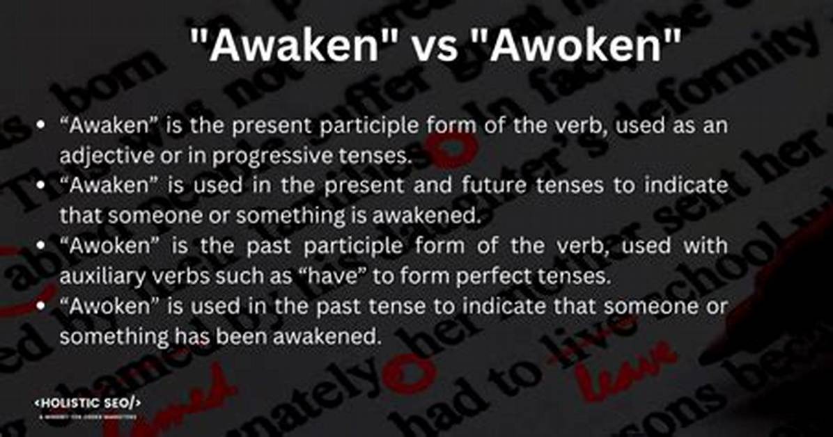 When Something Is Awoken?
