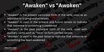 When Something Is Awoken?