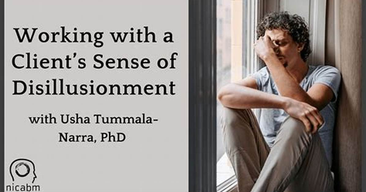 When Something Is Disillusioned?