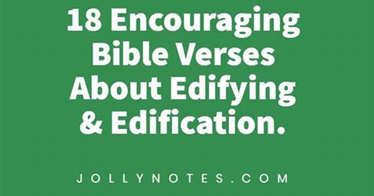 When Something Is Edifying?