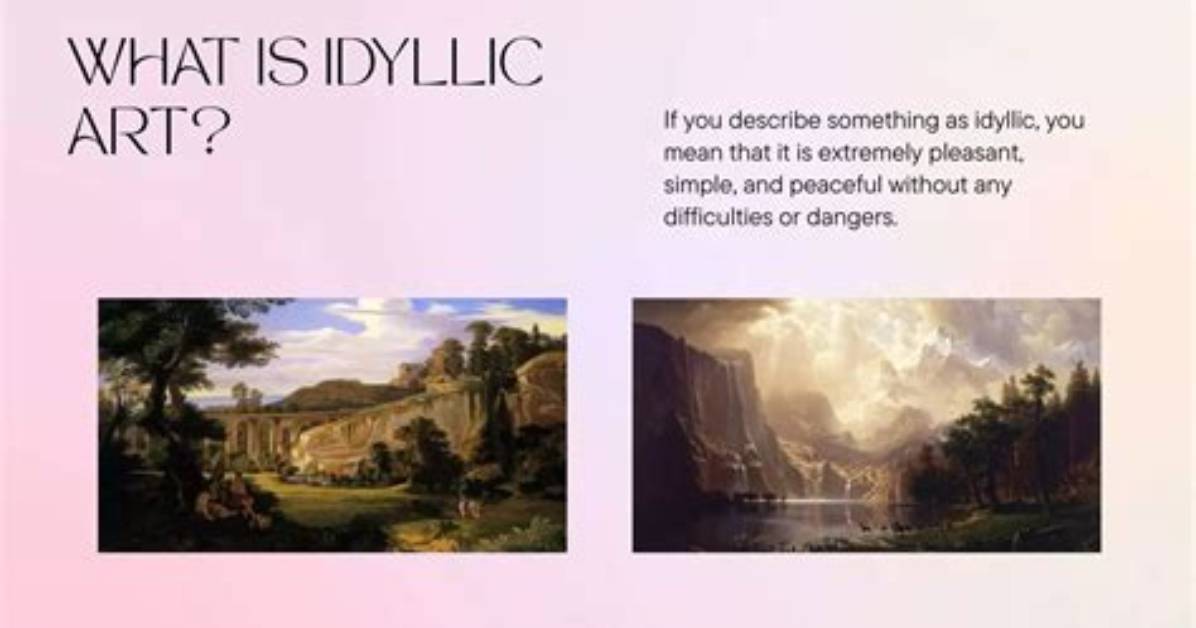 When Something Is Idyllic?