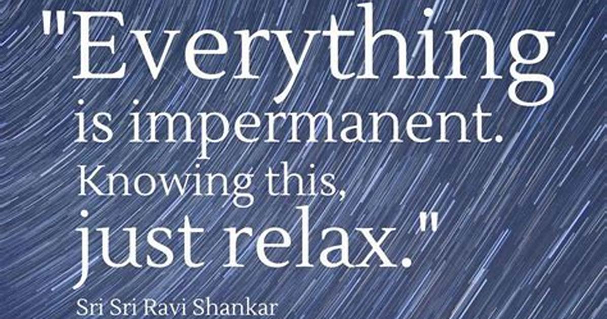 When Something Is Impermanent?