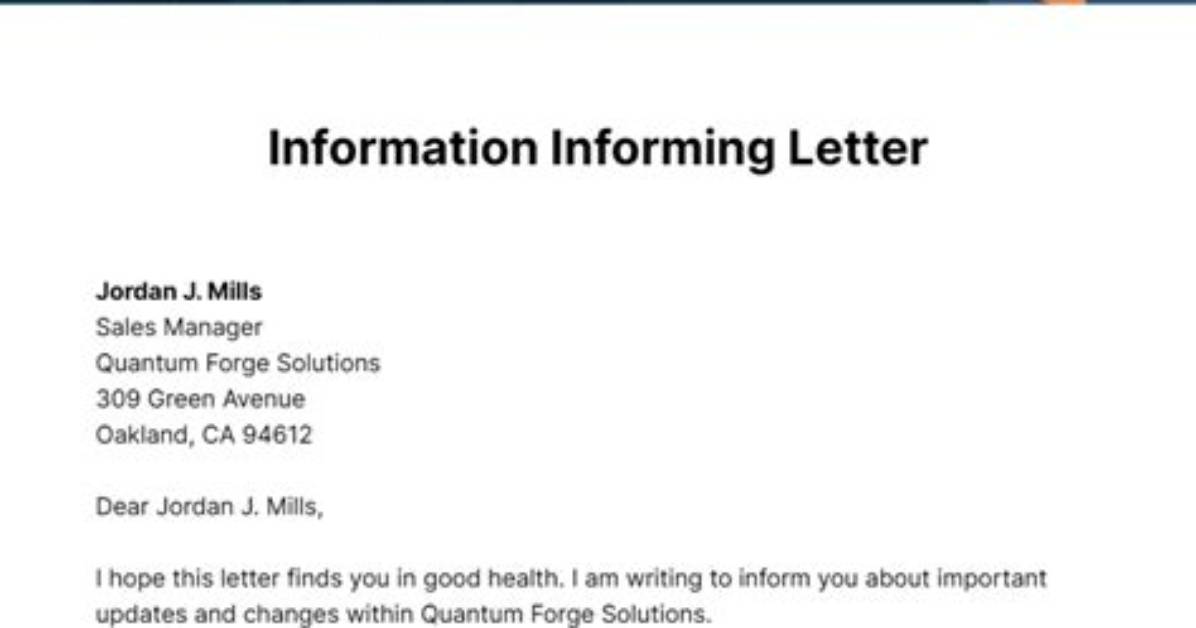 When Something Is Informing?