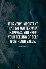 When Something Is Worth Your While?