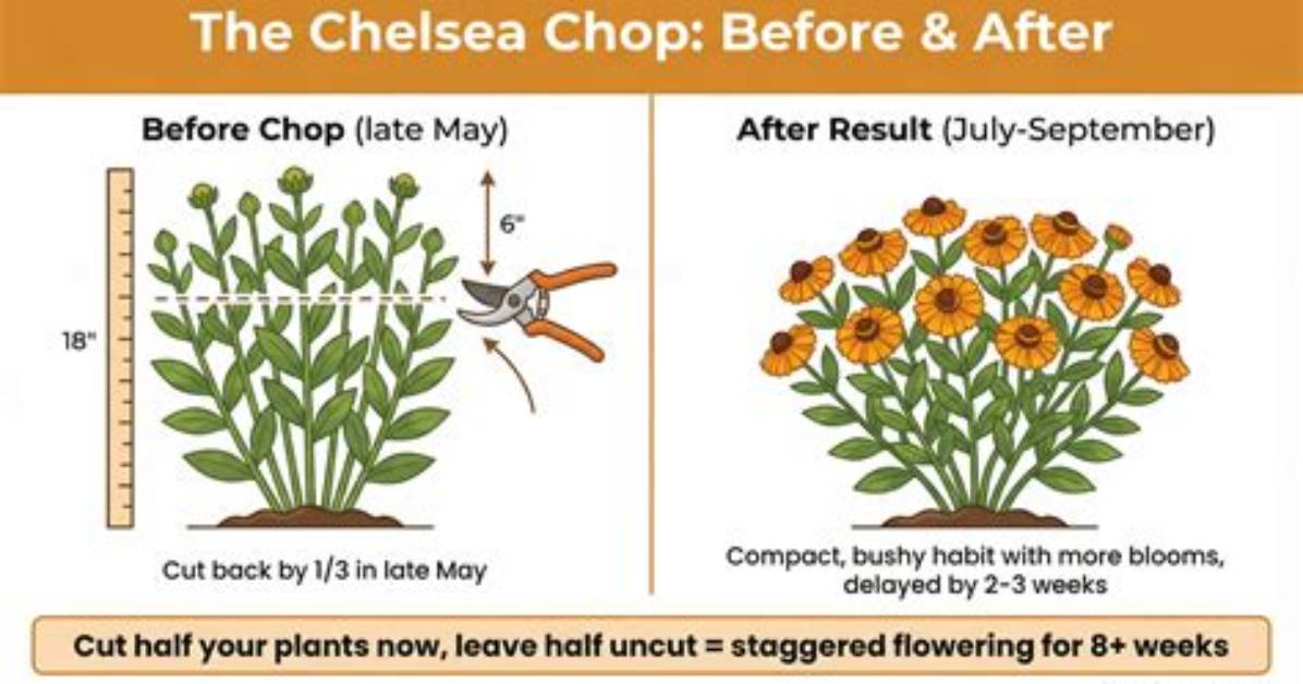 When to Cut Back Helenium?