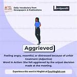 When to Use Aggrieved?