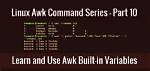 When to Use Awk?
