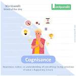 When to Use Cognisance?