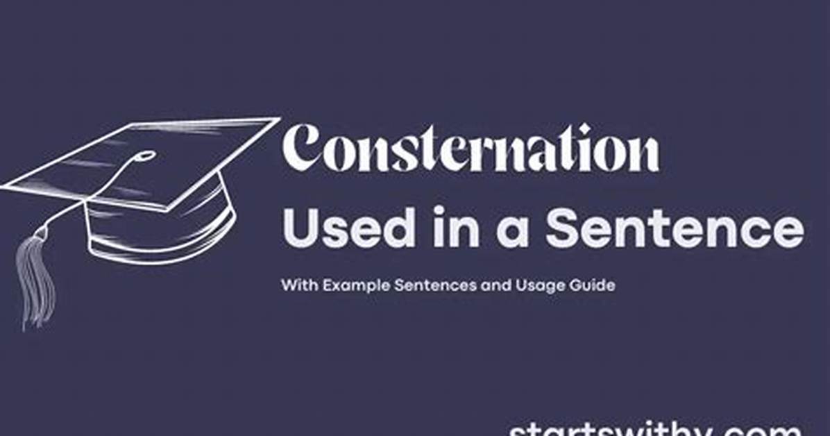 When to Use Consternation?