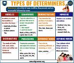 When to Use Determiners?