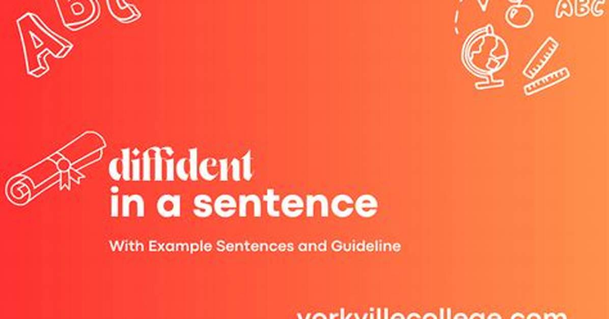 When to Use Diffident?