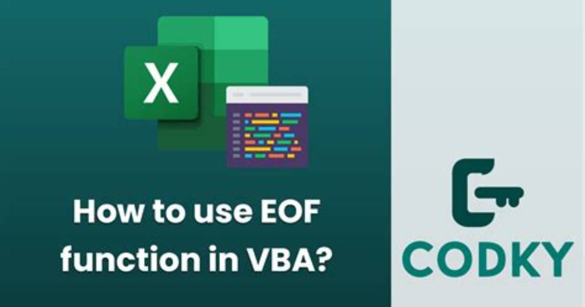 When to Use Eof?