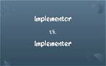 When to Use Implementer and Implementor?