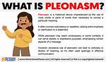 When to Use Pleonasm?