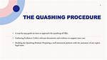 When to Use Quashing?