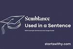 When to Use Semblance?