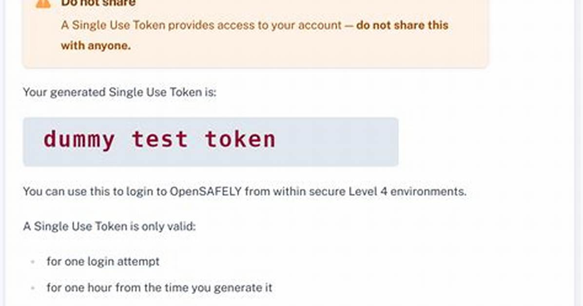 When to Use Token?
