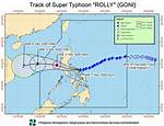 When Typhoon Rolly Landfall?