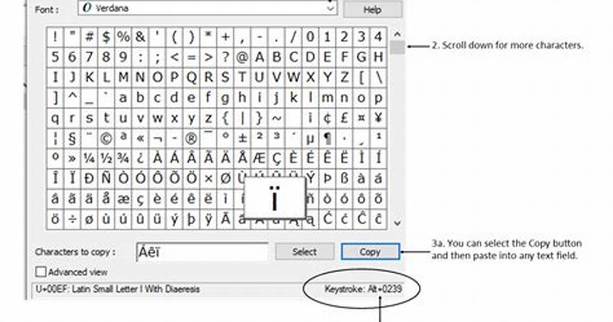 When Typing in Predefined Characters?