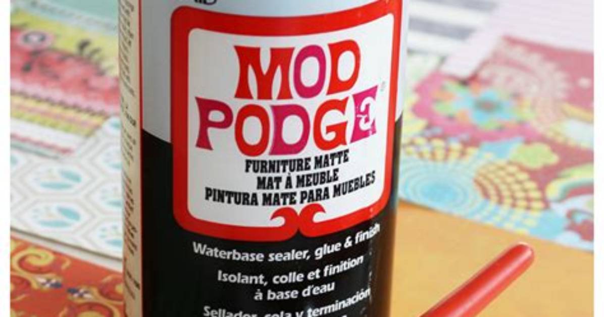 When Using Mod Podge?