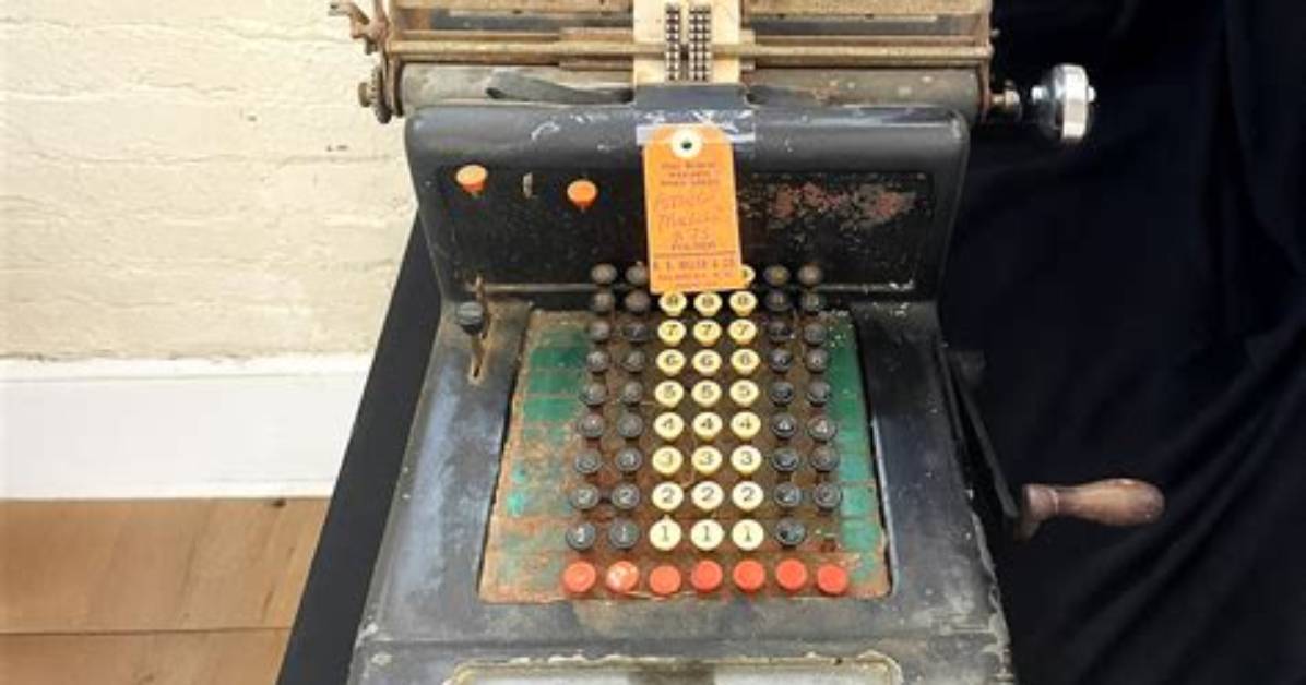 When Was Adding Machine Made?