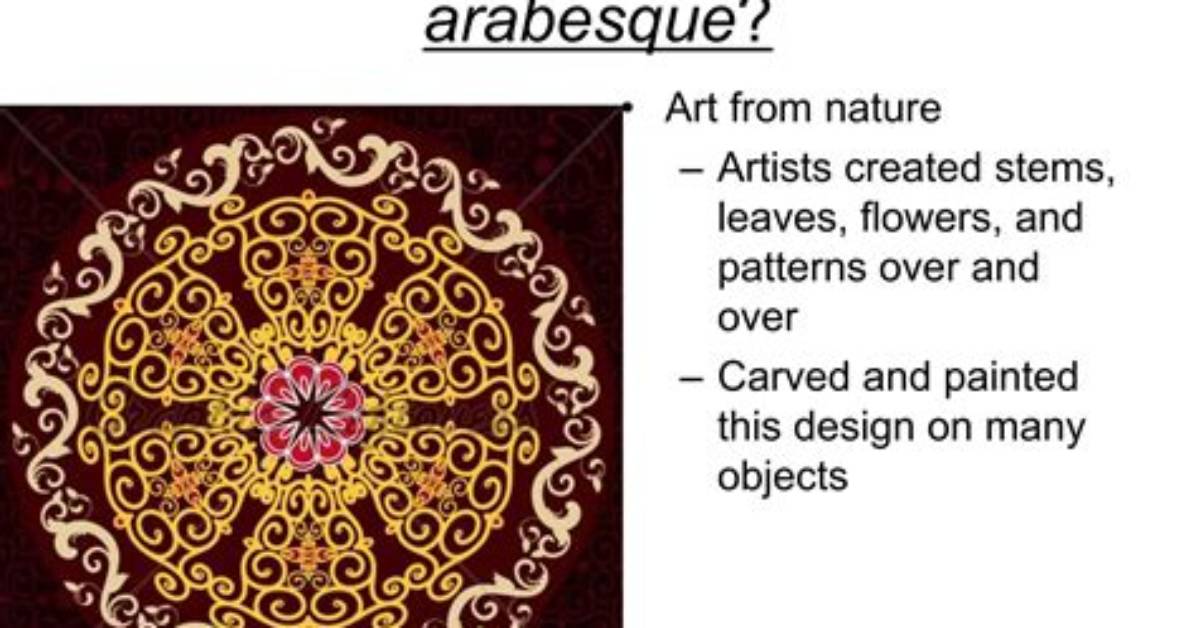 When Was Arabesque Created