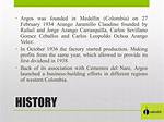 When Was Argos Founded