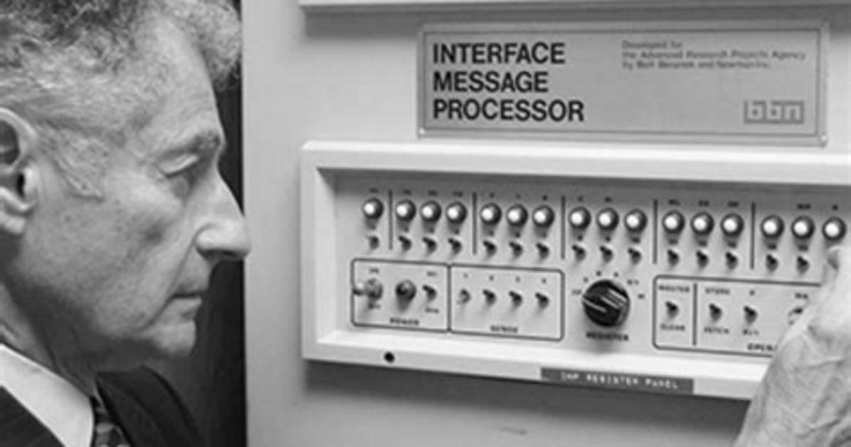 When Was First Computer Network Message Sent?