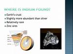 When Was Indium Discovered?