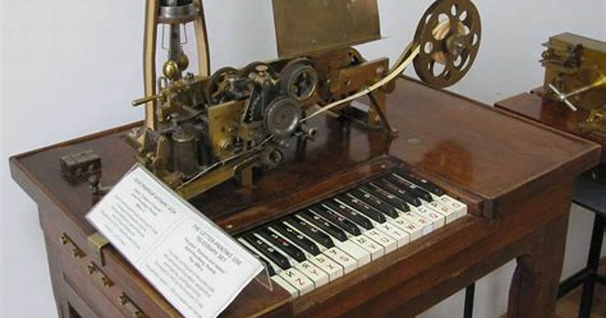 When Was Invented Teleprinter?